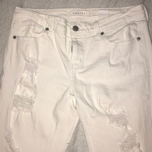 SOLD Eunina distressed skinny jeans 🖤